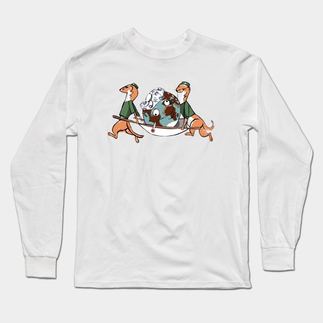 Earth Emergency thank you Weasel Team Long Sleeve T-Shirt by belettelepink